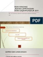 PEMAPARAN INNOVASI DI KELURAHAN LEMPONGSARI 2019