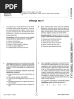 Altin Karma Ayt 10 Lu Deneme 15 Tl Pdf