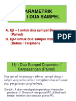 Uji T (Parametrik)