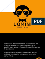 Catálogo BF Uomini