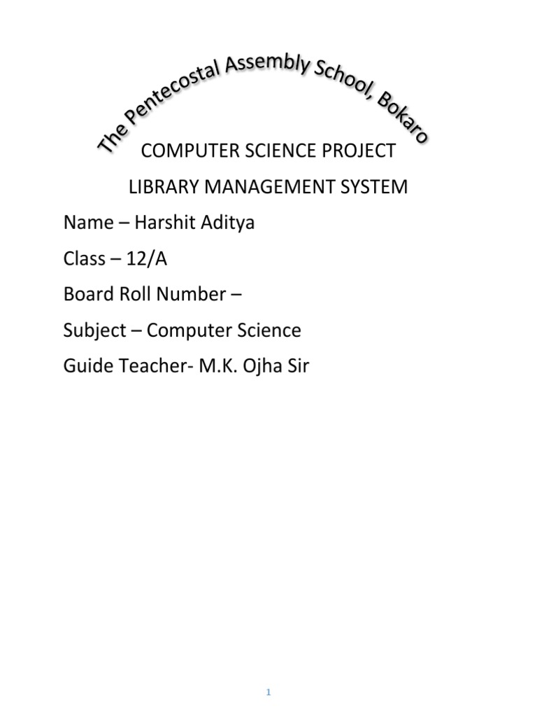 Library Management System Python | PDF | Libraries | Source Code