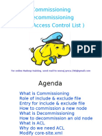 Commissioning, Decommissioning, and ACL in Hadoop