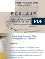 Tecnologia Das Construções I - 6 - LAJES - Ecolaje de Garrafa PET