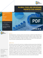 Food and Beverages Disinfection Market - 2018-2025