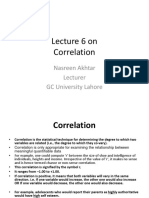 Lecture Correlation