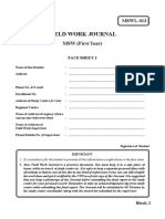 Block-2 Field Work Journal