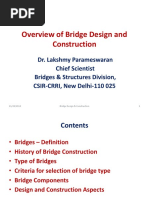 Overview of Bridge Design and Construction PDF