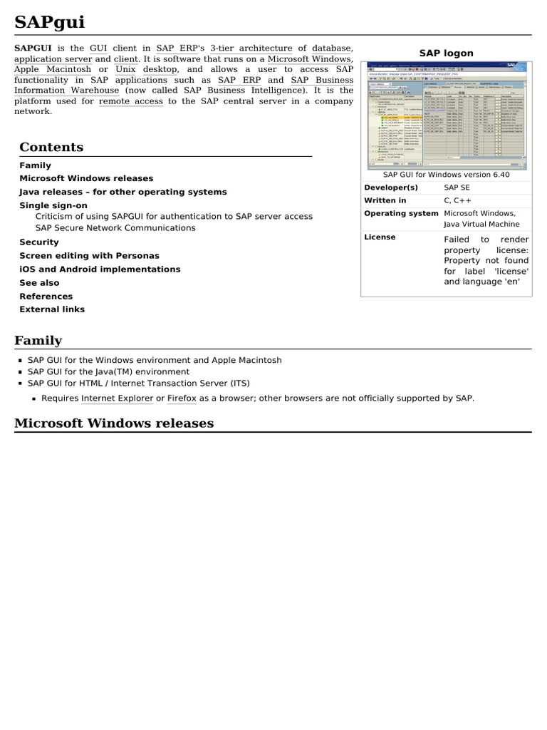 Sap Gui Java 7.30 For Mac 3