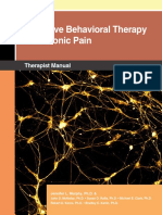 CBT-Chronic Pain - Therapist - Manual PDF