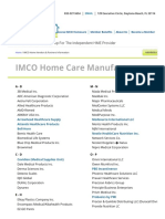 Medical Manufacturers for Healthcare Industry - IMCO Home Care