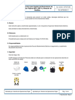 Instructivo para cambio de electroducto de grúas