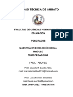 Modulo Psicopedagogía PDF