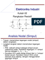 EL2043 L02 Rangkaian Resistif