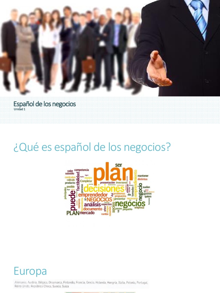 Español de Los Negocios | PDF | Crecimiento personal y profesional ...