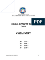 Module Perfect Score 2009 Chemistry