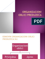 Organizacioni Oblici Preduzec487a