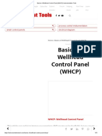 Basics of Wellhead Control Panel (WHCP) Instrumentation Tools Rev PDF