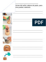 Instrucciones del Sr. Cabeza de Pasto