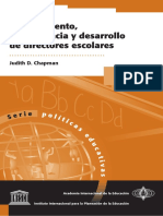 Reclutamiento, Permanencia y Desarrollo Directores Escolares PDF