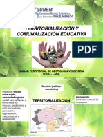 Territorializacion y Comunalizacion Educativa