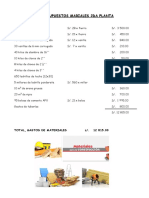 Presupuestos Mariales 2da Planta