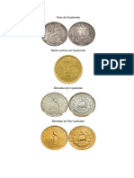 Monedas de Guatemala y Billetes