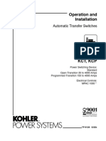 ATS Operation and Installation ManualKohler PDF