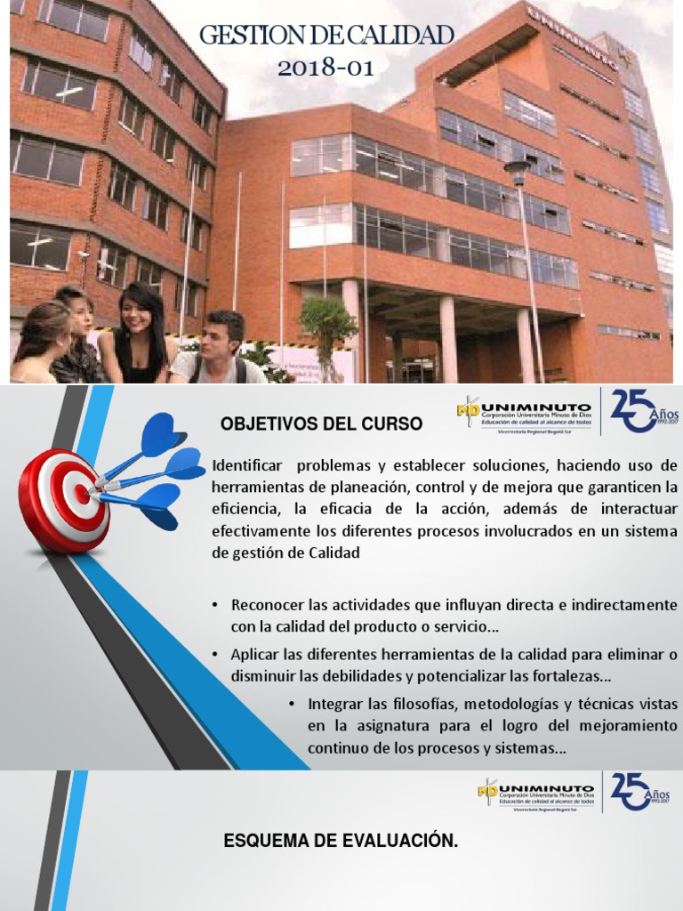 Clase 1 Gestion de Calidad-Fundamentos | PDF | Calidad (comercial ...