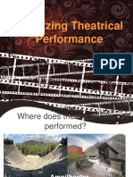 Analyzing Theatrical Performance