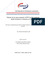 "Síntesis de Un Nanocompósito Al7075-Grafito Mediante Aleado Mecánico y Extrusión en Caliente PDF