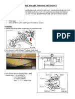 Check Circle Guide Clearance and Step Adjusting Gd826a-2