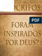 Por que os livros apócrifos não são inspirados