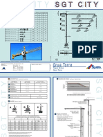 SGT CITY grua torre especificações