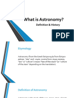 1 - What Is Astronomy
