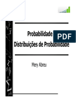 Aula 2 - Noções de Probabilidade e Distribuições de Probabilidade