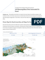 Membuat Peta Interaktif Di Microsoft Excel