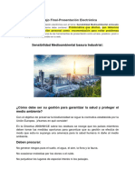 Investigacion Sensiblidad Ambiental - Industrial