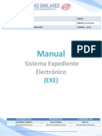 Manual Sistema EXE (Expediente Electronico)