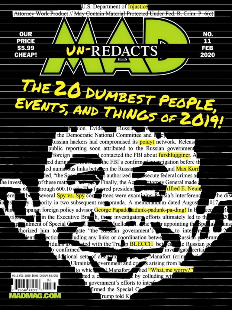 MAD Magazine February 2020 PDF