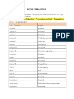 Bound Preposition Definisi