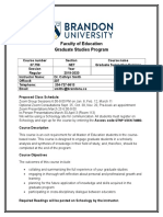 Graduate Summative Seminar 2019-2020 Course Outline Winter