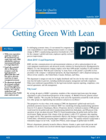 Getting Green With Lean - With Stakeholder Analysis