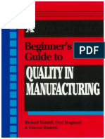 E-Book - A Beginner's Guide To Quality in Manufacturing