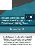 Modul 1, Bisnis Ritel, Kajian Materi 3, Menganalisis K3