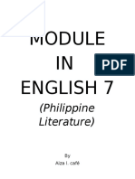 Module in English 7