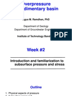 Familiarisation To Subsurface Pressure and Stress PDF
