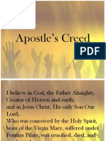 Apostle’s Creed