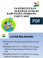 Proses Pebentukan Sekolah Ramah Anak Di Kabupaten Jombang