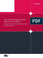 Victorian Health Services Governance Handbook  Feb 2013 - PDF (1)