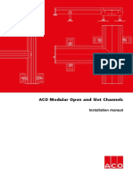 USA ACO Modular Channels Installation Manual PDF